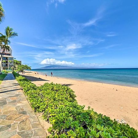 Cute Beachfront Condo With Lanai And Resort Pools Kahana Buitenkant foto