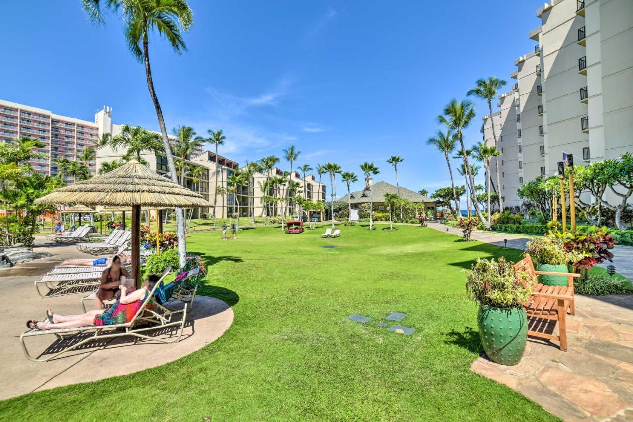 Cute Beachfront Condo With Lanai And Resort Pools Kahana Buitenkant foto