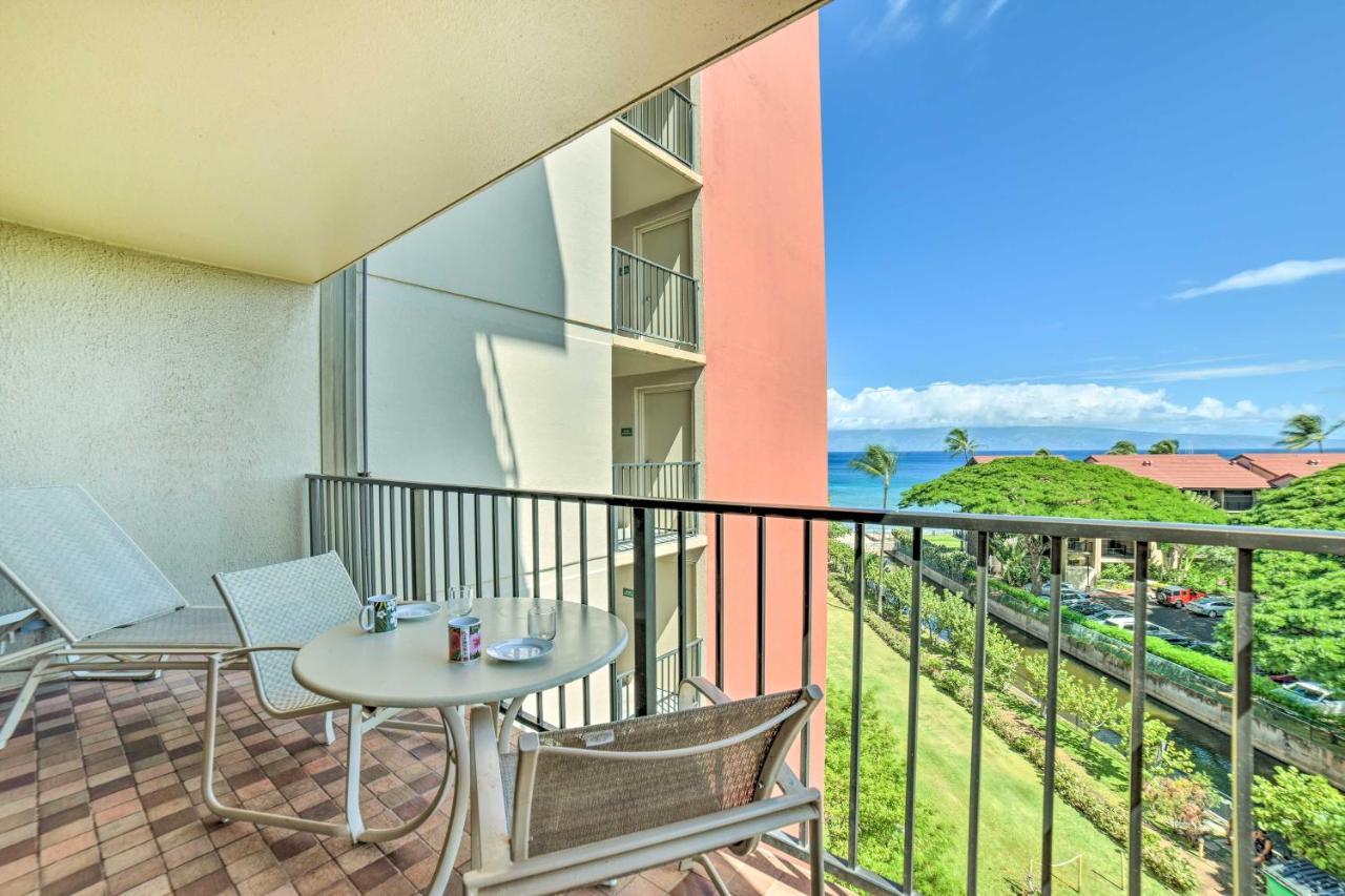 Cute Beachfront Condo With Lanai And Resort Pools Kahana Buitenkant foto