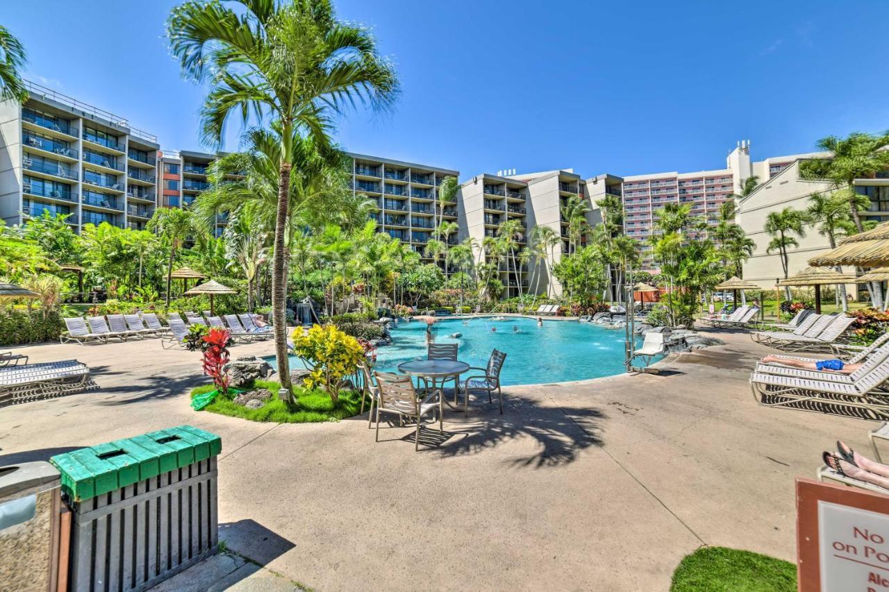 Cute Beachfront Condo With Lanai And Resort Pools Kahana Buitenkant foto